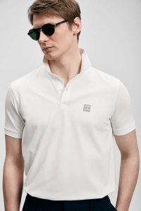 Carter Smart Erkek Polo Tişört Kırık Beyaz
